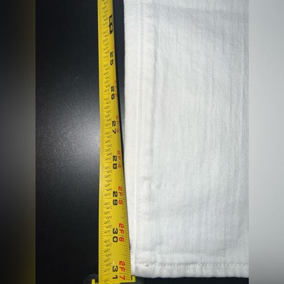 Paige Skyline Ankle Peg Jeans in White Size 30 EUC - Picture 12 of 12